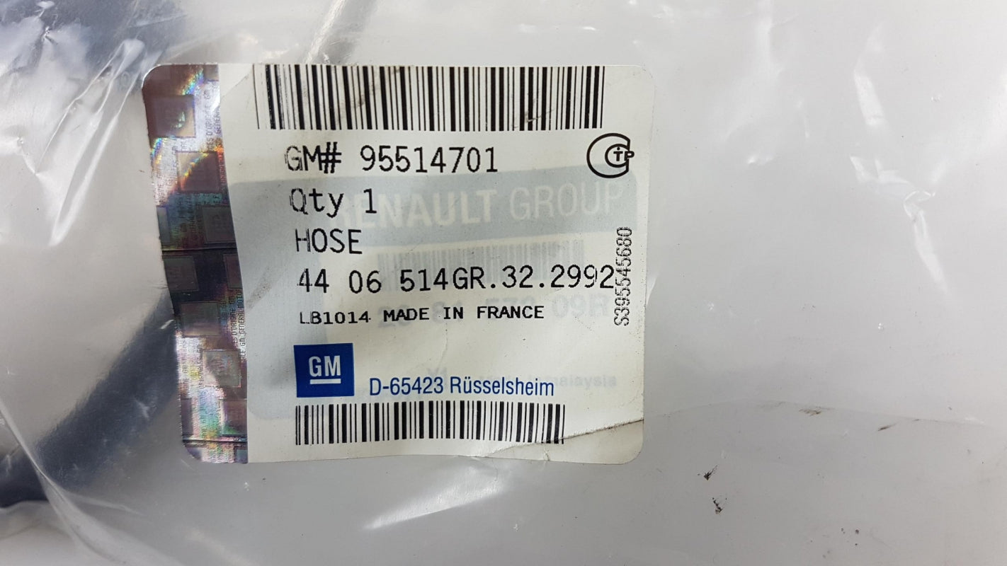 Original OPEL Movano-B Abgasdrucksensor mit Rohrleitung 95514701