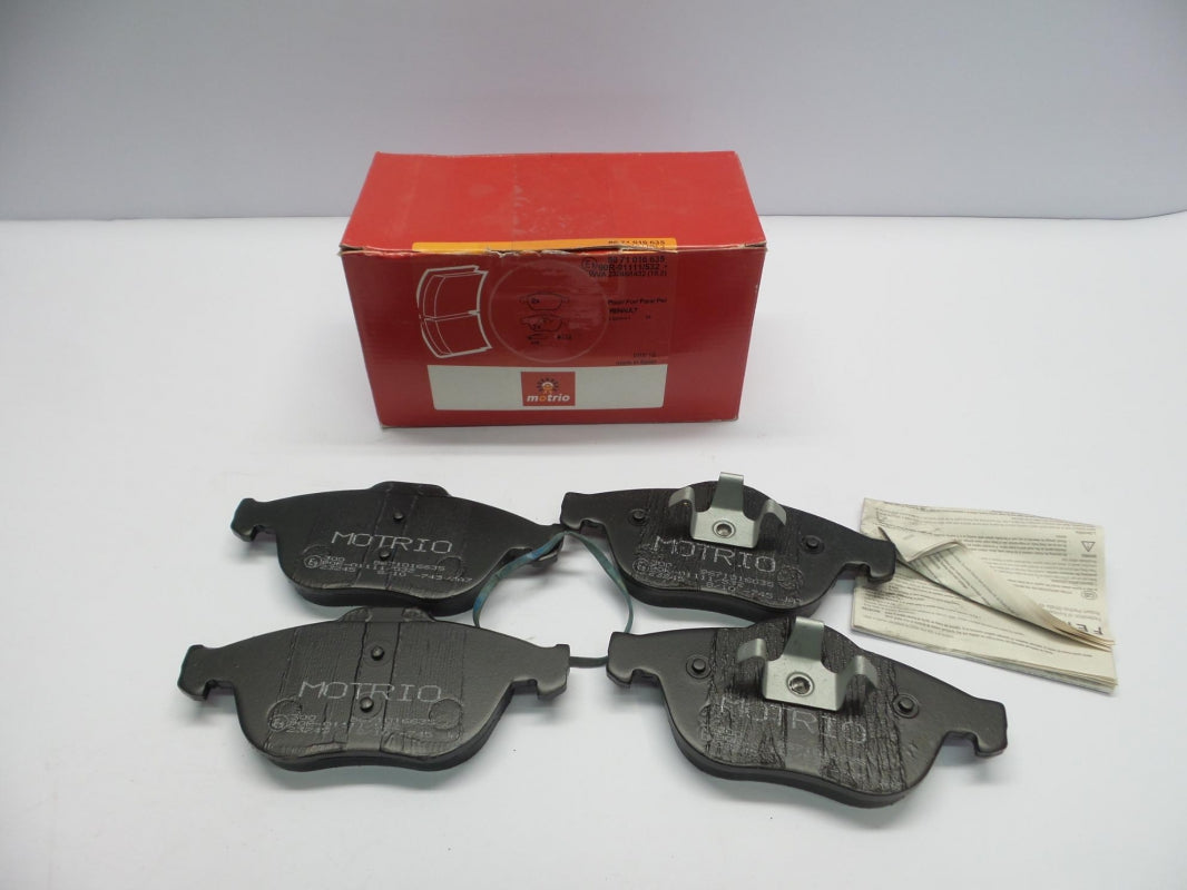 Original RENAULT Laguna II Megane I Bremsbeläge Bremsklötze vorne 8671016635