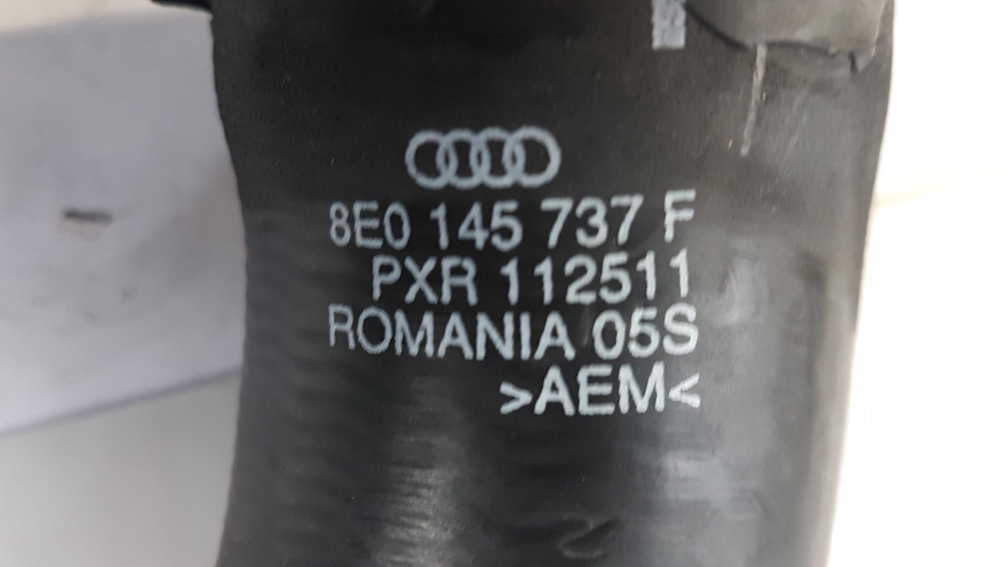 Original AUDI A4 (B7/8E) 2005-2008 Ladeluftschlauch Druckschlauch 8E0145737F