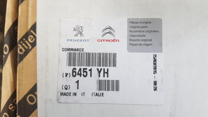 Original PEUGEOT Boxer 3 CITROEN Relay 3 Heizung Bedienelement Klima 6451YH