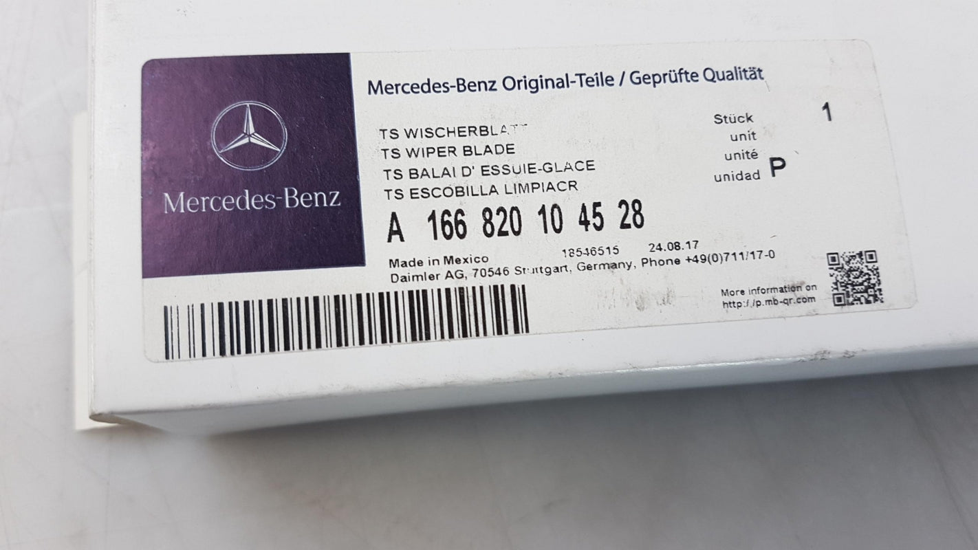 Original OE MERCEDES-BENZ Wischerblättersatz (2st) A166820104528