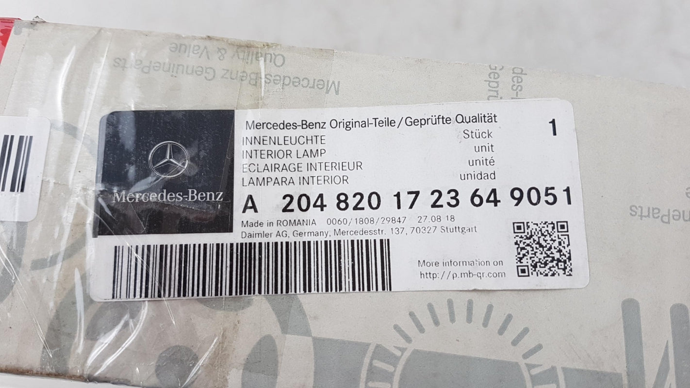 Original OE MERCEDES-BENZ Innenleuchte A2048201723649051
