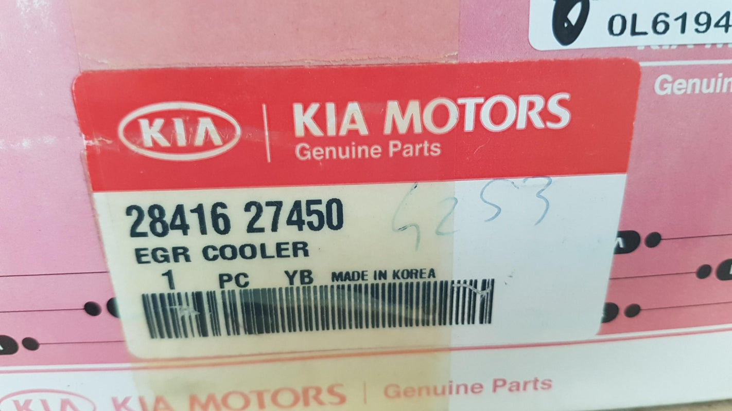 Original OE HYUNDAI/KIA AGR Kühler 2841627450