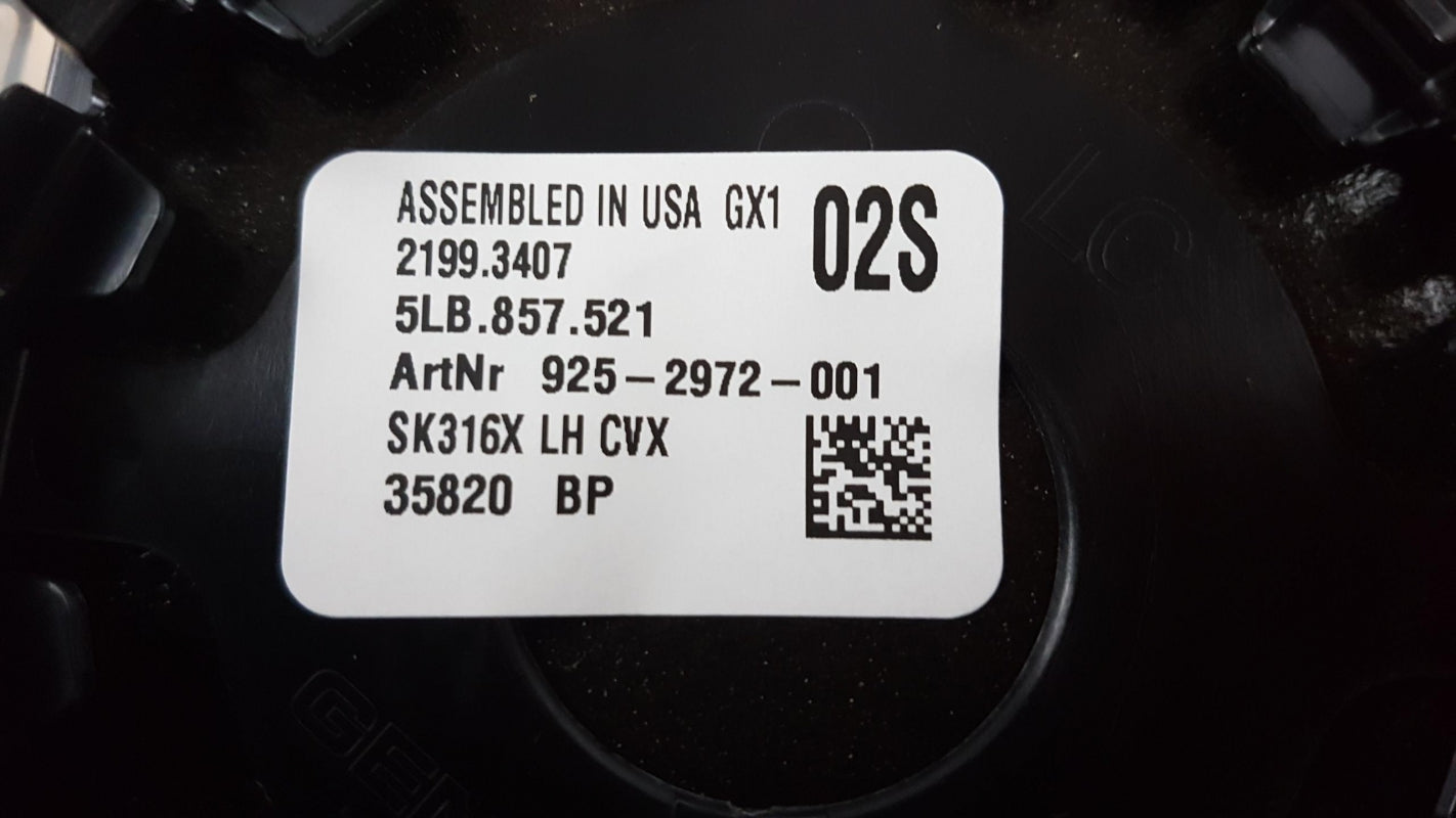 Original SKODA Enyaq Außenspiegelglas Spiegelglas konvex Links 5LB857521