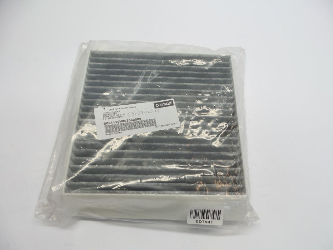 Original SMART W450 ForTwo Innenraumfilter Kombifilter Q0001110V003000000