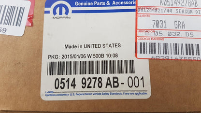 Original OE FIAT Abgasdrucksensor K05149278AB