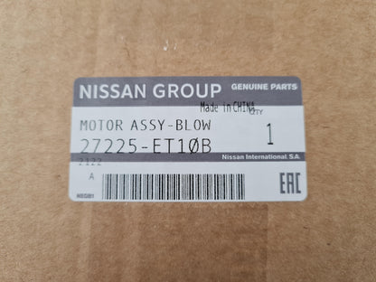 Original NISSAN Qashqai/Qashqai +2 J10 Innenraumgebläse Gebläsemotor 27225ET10B
