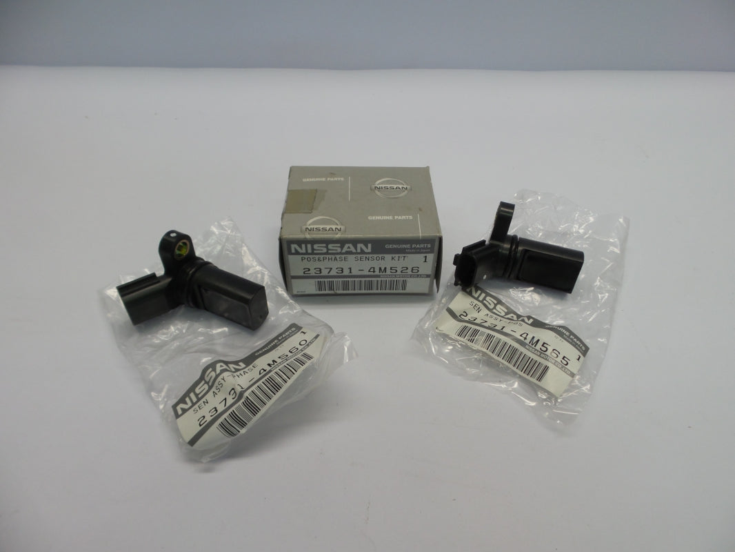 Original NISSAN Almera Primera Nockenwelle & Kurbelwellen-sensor Satz 237314M526