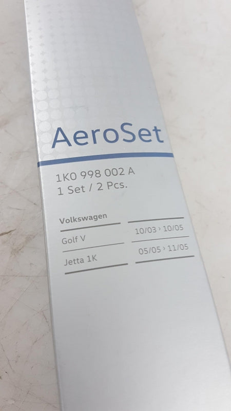 Original VW Golf Mk5 Jetta A5 Aero-Wischerblättersatz (2st) 1K0998002A