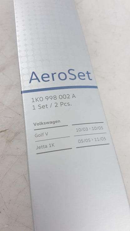 Original VW Golf Mk5 Jetta A5 Aero-Wischerblättersatz (2st) 1K0998002A