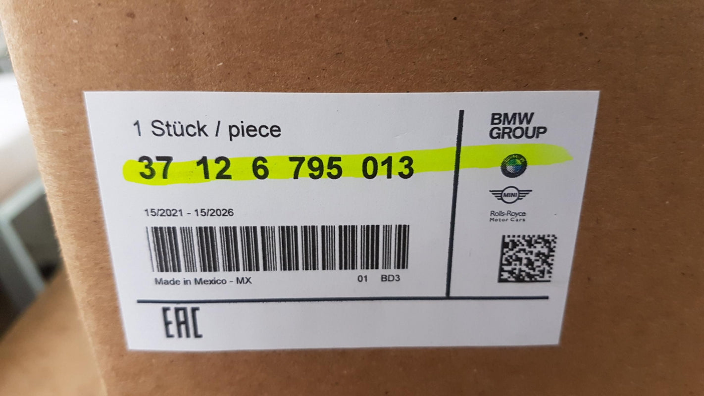 Original OE BMW Luftfeder 37126795013