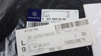 Original OE MERCEDES-BENZ Fußmattensatz A4476804000