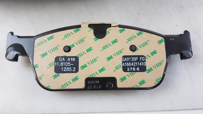 Original MERCEDES-BENZ ML W166 GL X166 GLE C292 Bremsbeläge vorne A0084200020