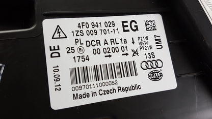 Original AUDI A6 Scheinwerfer mit lampe links nur für Rechtsverkehr 4F0941029EG