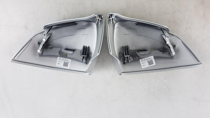 Original SEAT Ateca 2016-2021 Spiegelkappen 2 Stück Silber 575072530Z76