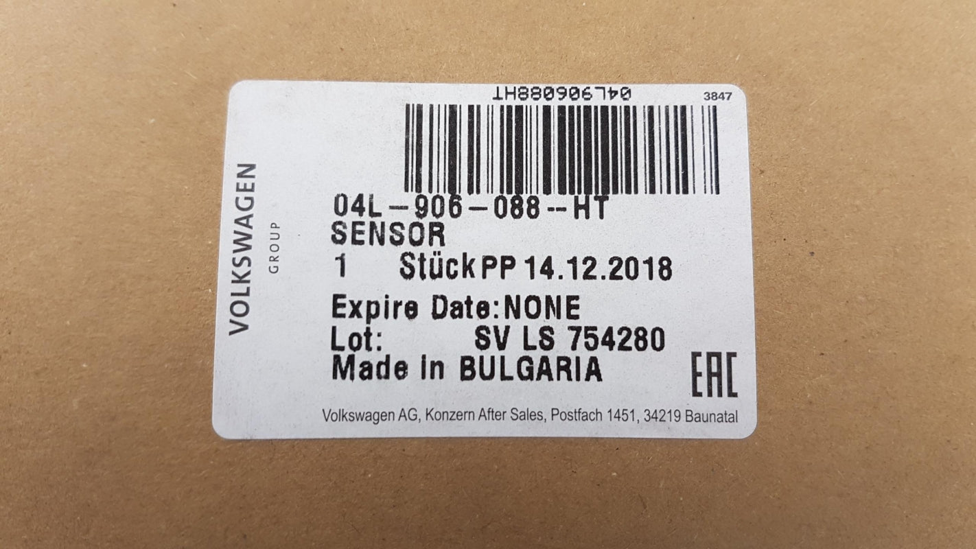 Original OE Volkswagen Abgastemperaturgeber 04L906088HT