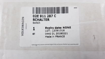 Original VW Beetle Golf Passat AUDI A1 A3 Q3 Einrückmagnetschalter 02E911287C