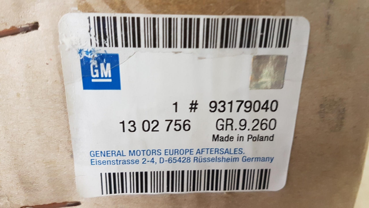 Original OE OPEL Rohr 93179040