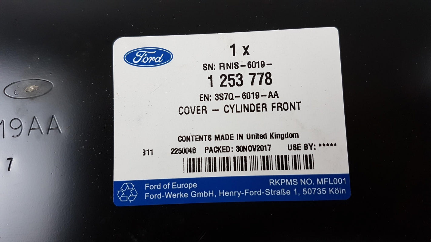 Original FORD Transit '00-'06 2.0d Motorabdeckung 1253778