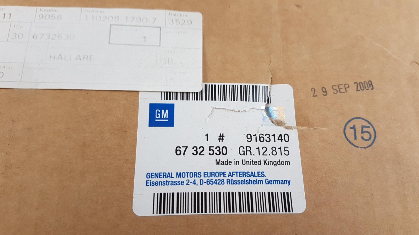 Original OE OPEL Haltersatz 9163140