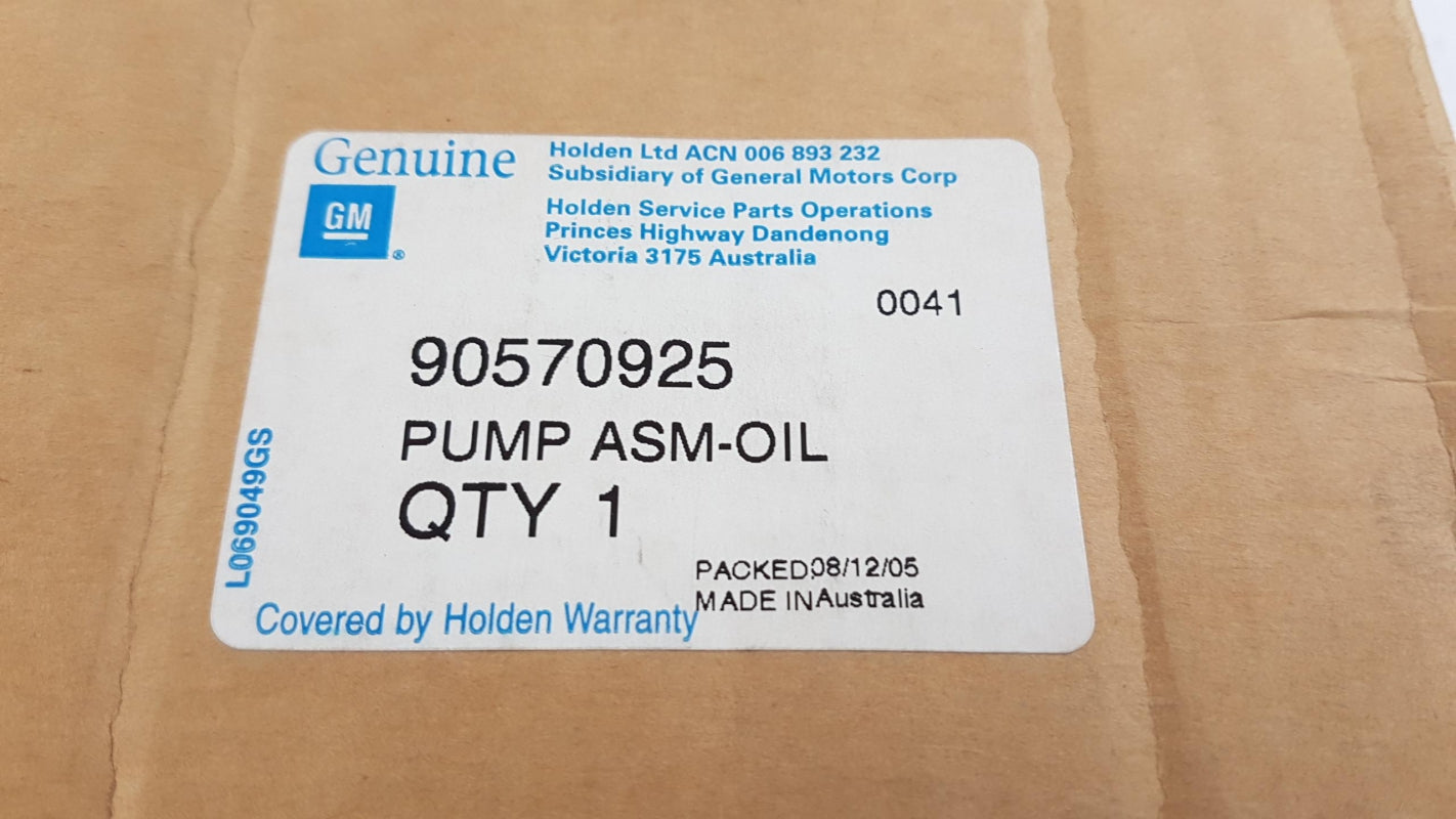 Original OE OPEL Ölpumpe 90570925