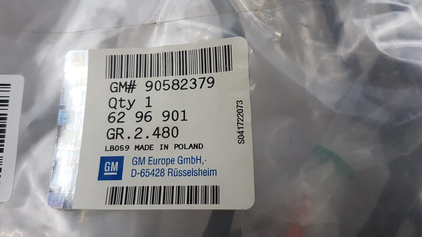 Original OPEL Zafira-A Tür Kabelbaum vorne links 90582379