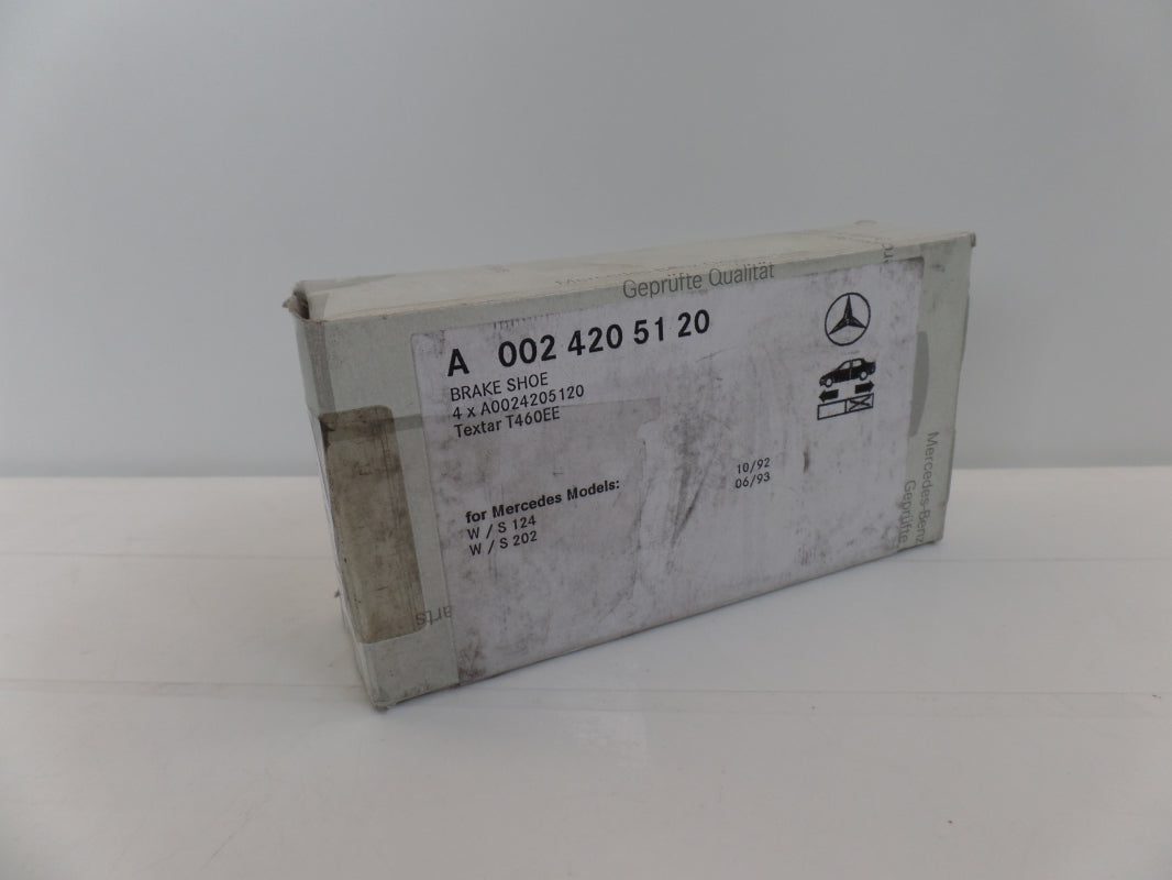 Original MERCEDES-BENZ W124 W202 Bremsbeläge Bremsklötze hinten A0024205120