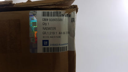 Original OE OPEL Wasserkühler 93865588