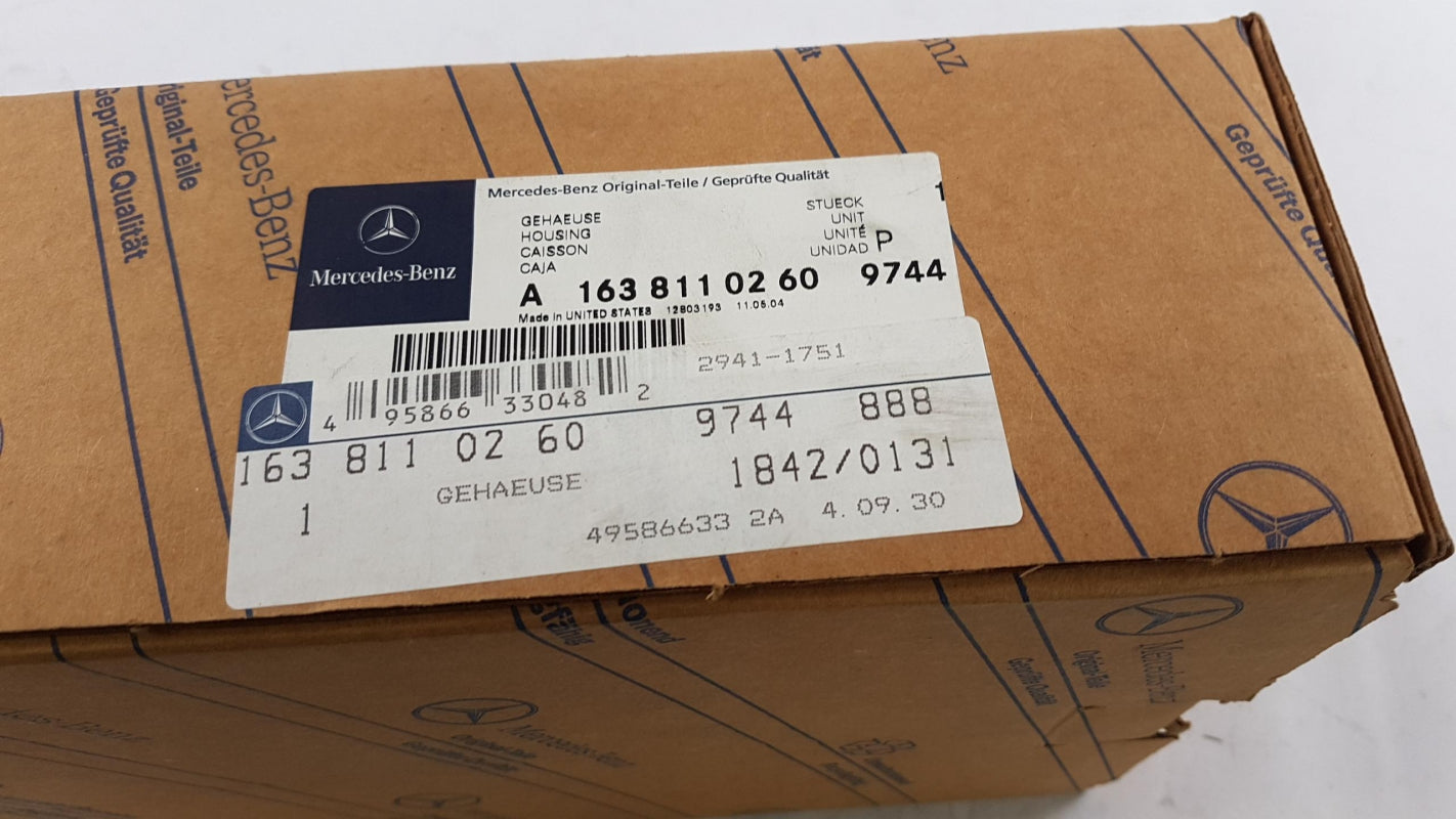 Original OE MERCEDES-BENZ Außenspiegel Abdeckung A16381102609744