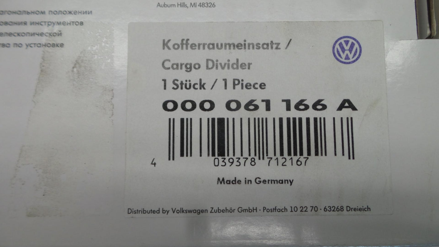 Original VW Golf T-Roc Passat B8 Touareg II Kofferraum-Steckmodul Alu 000061166A