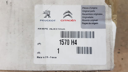 Original CITROEN C6 PEUGEOT 407 607 Einspritzleiste Kraftstoffverteiler 1570H4