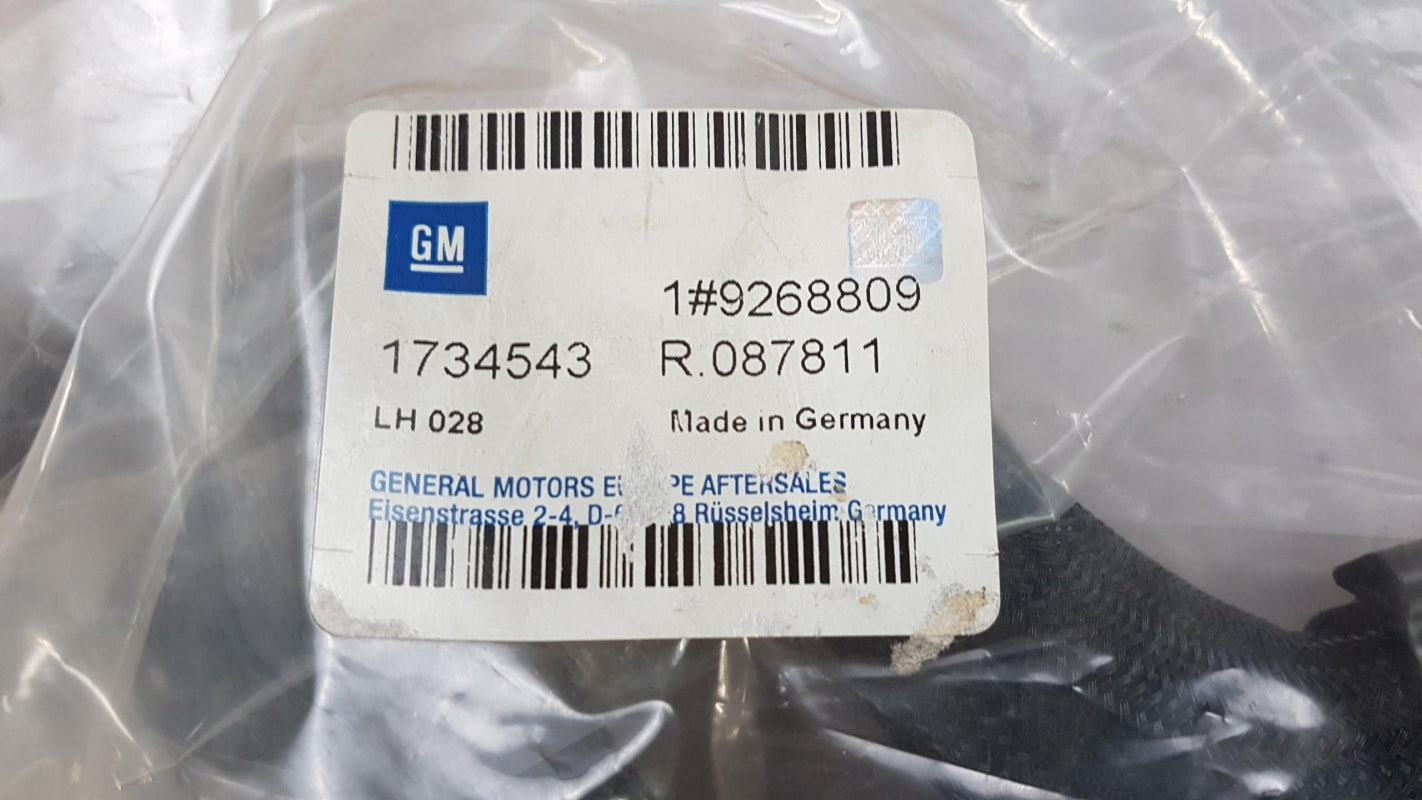 Original OPEL Astra-H Zafira-B Vectra-C Schlauch für Standheizung 9268809