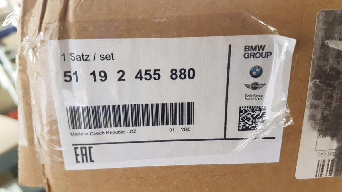 Original BMW 3' G20 M Performance Heckspoiler matt Schwarz 51192455880