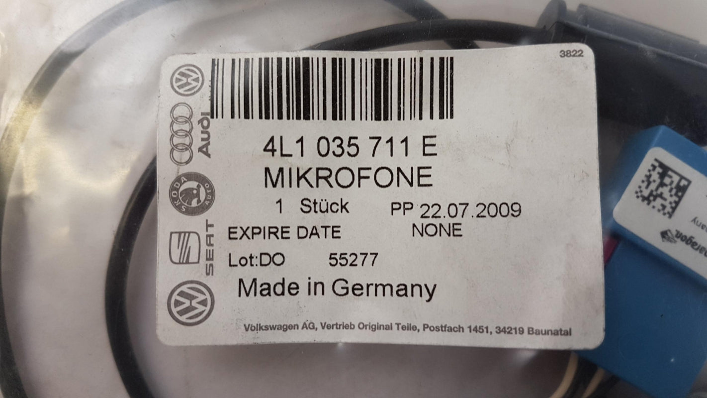 Original OE Volkswagen Mikrofon 4L1035711E