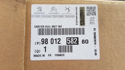 Original PEUGEOT 308 II 5008 CITROEN C4 II C5 III Ölwanne Abdeckung 9801258280