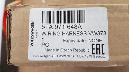 Original VW Touran 5T Adapterkabelbaum für Panorama-Schiebedach 5TA971648A