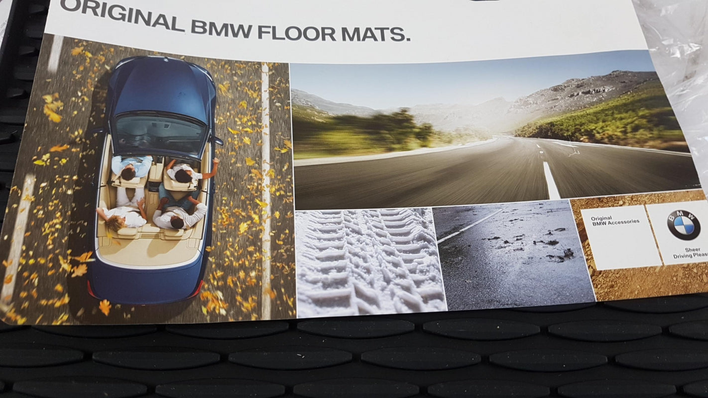 Original OE BMW Fußmattensatz 51472239639