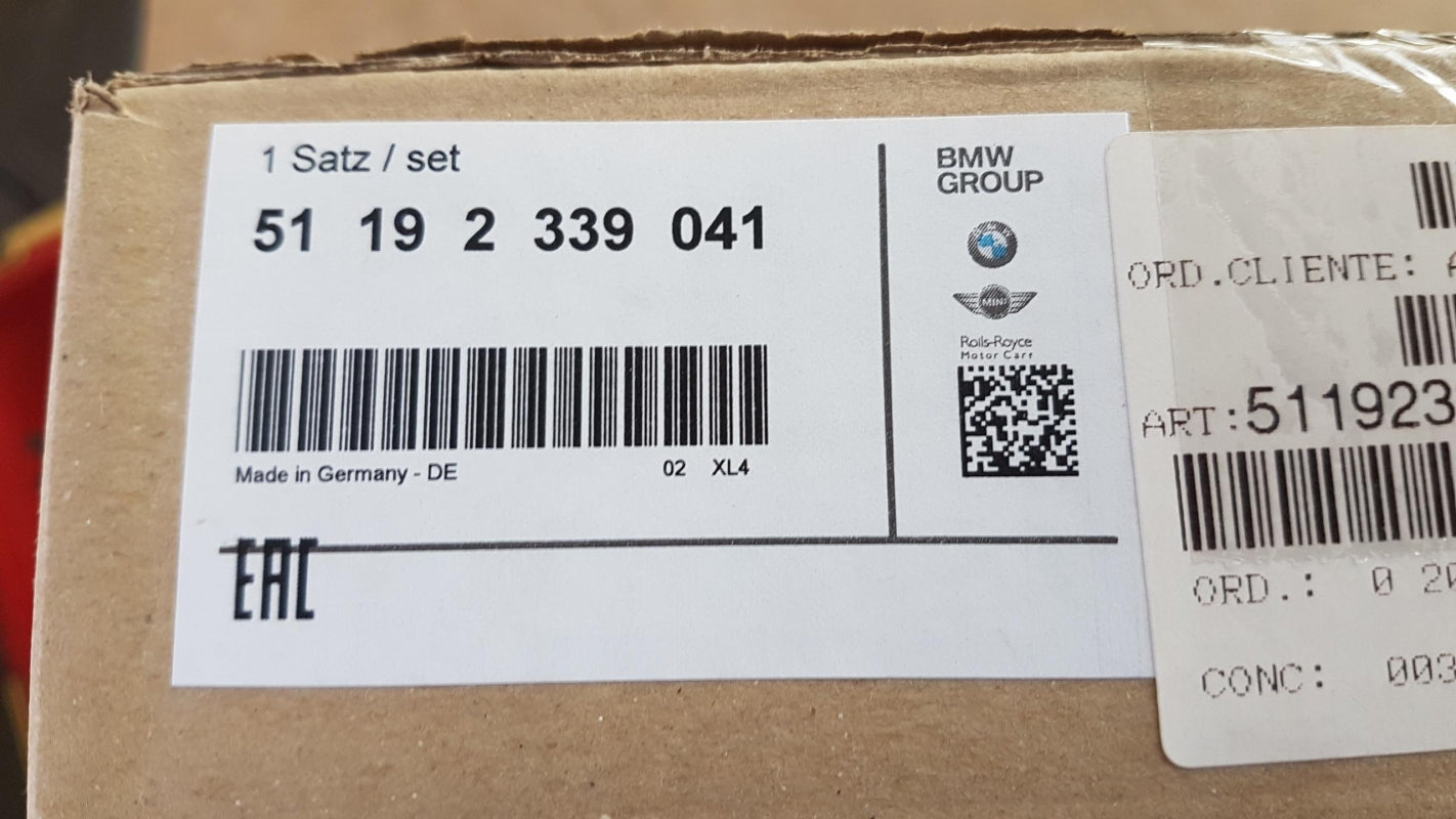 Original BMW MINI Cooper F55 F56 Heckspoiler schwarz matt 51192339041