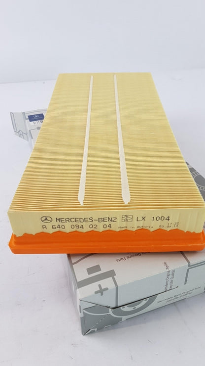 Original MERCEDES-BENZ W169 W245 Motor Luftfiltereinsatz A6400940204