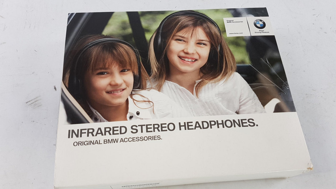 Original BMW 1er 3er 4er 5er 6er 7er X1 X4 Infrarot Stereo Kopfhörer 65122310487