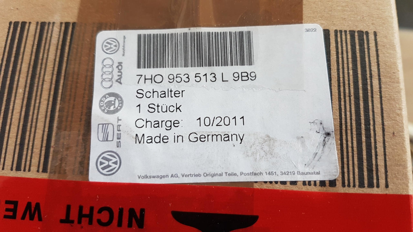 Original OE Volkswagen Lenkstockschalter 7H0953513L9B9