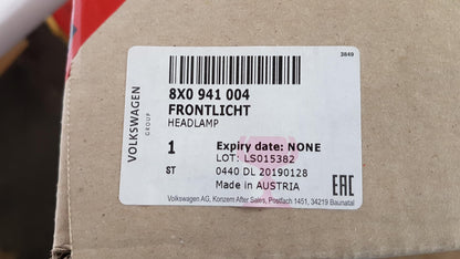 Original AUDI A1 Halogen Scheinwerfer Frontlicht rechts 8X0941004