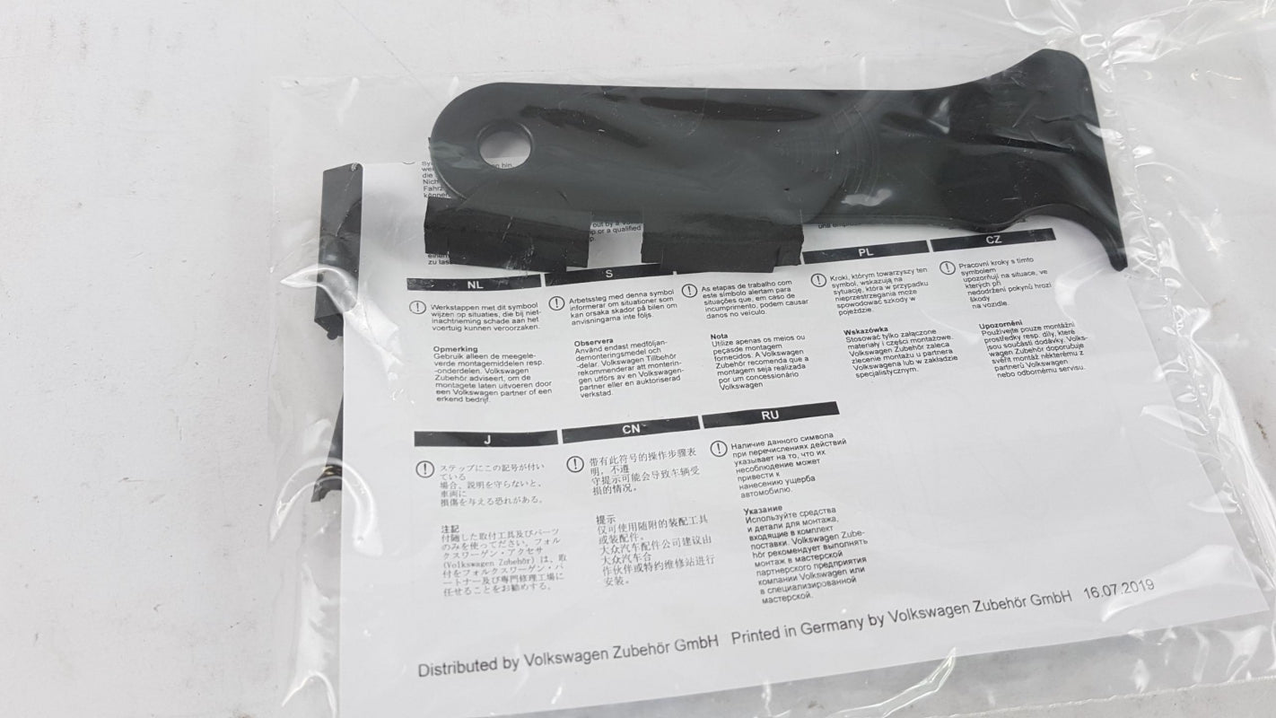 Original VOLKSWAGEN Golf 8 (Mk8, CD1) Windabweiser 2 Stück Vorne 5H0072193