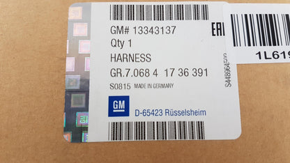Original OE OPEL Anhängerkupplung Elektrosatz 13343137
