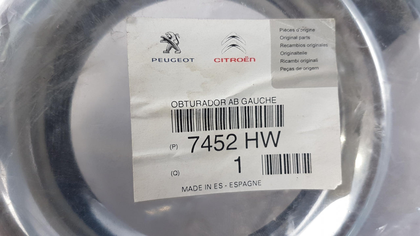 Original OE Peugeot Nebelscheinwerfer Rahmen 7452HW