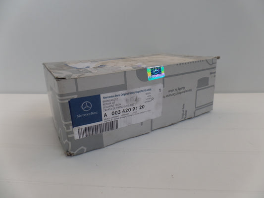 Original MERCEDES-BENZ W220 W221 Bremsbeläge vorne A0034209120