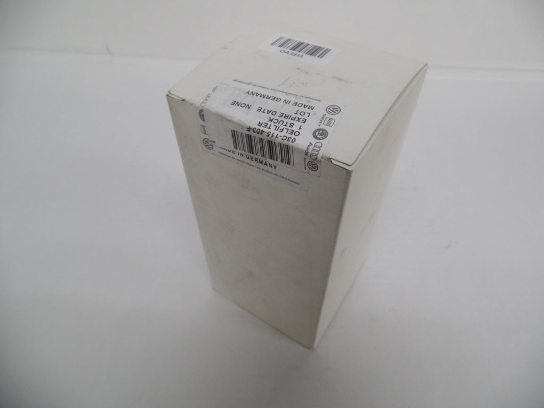 Original AUDI A3 VW Golf Polo Tiguan SKODA Fabia Octavia Ölfilter 03C115403F