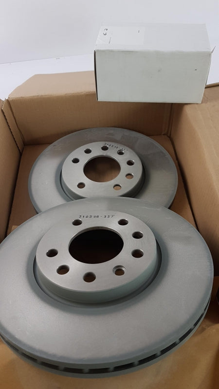 Original OPEL Meriva-B Bremsen Kit (Bremsscheiben + Bremsbeläge) Vorne 95516911