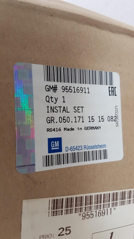 Original OPEL Meriva-B Bremsen Kit (Bremsscheiben + Bremsbeläge) Vorne 95516911