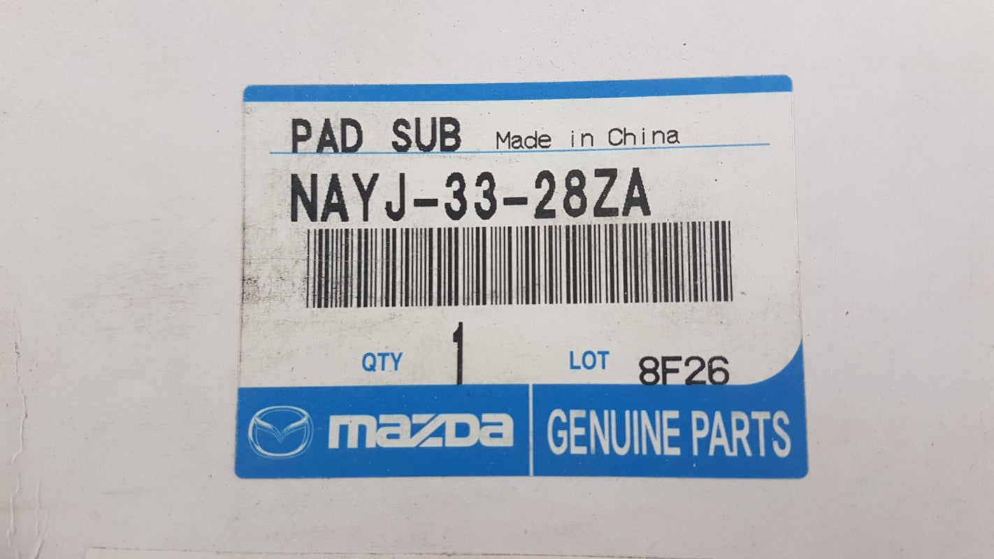 Original MAZDA MX-5 2015- Bremsbeläge vorne NAYJ3328ZA